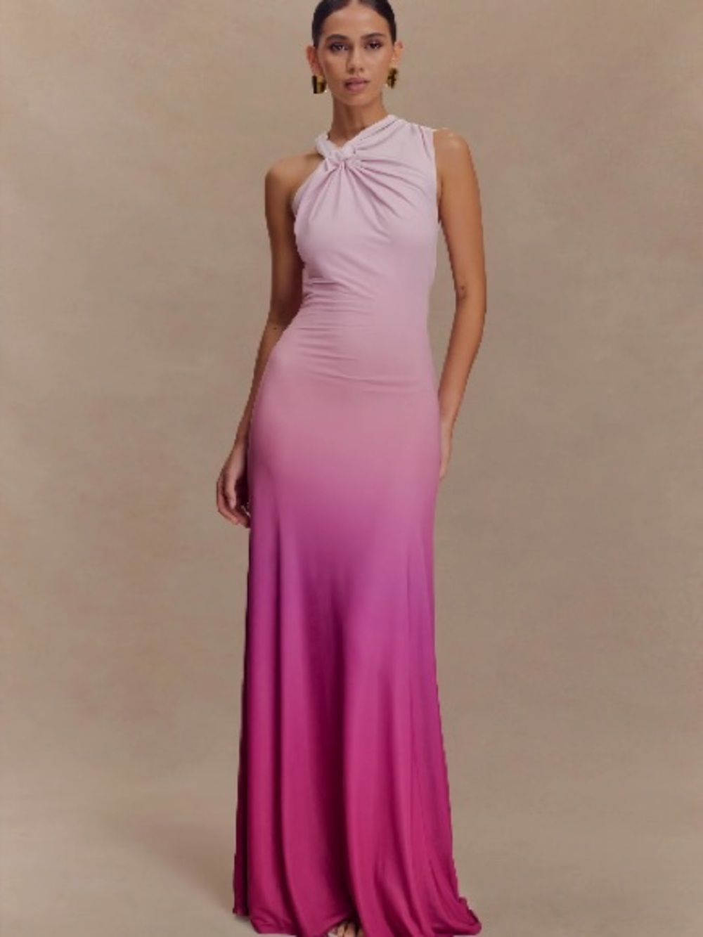 Meshki Ombre Pink Maxi Dress